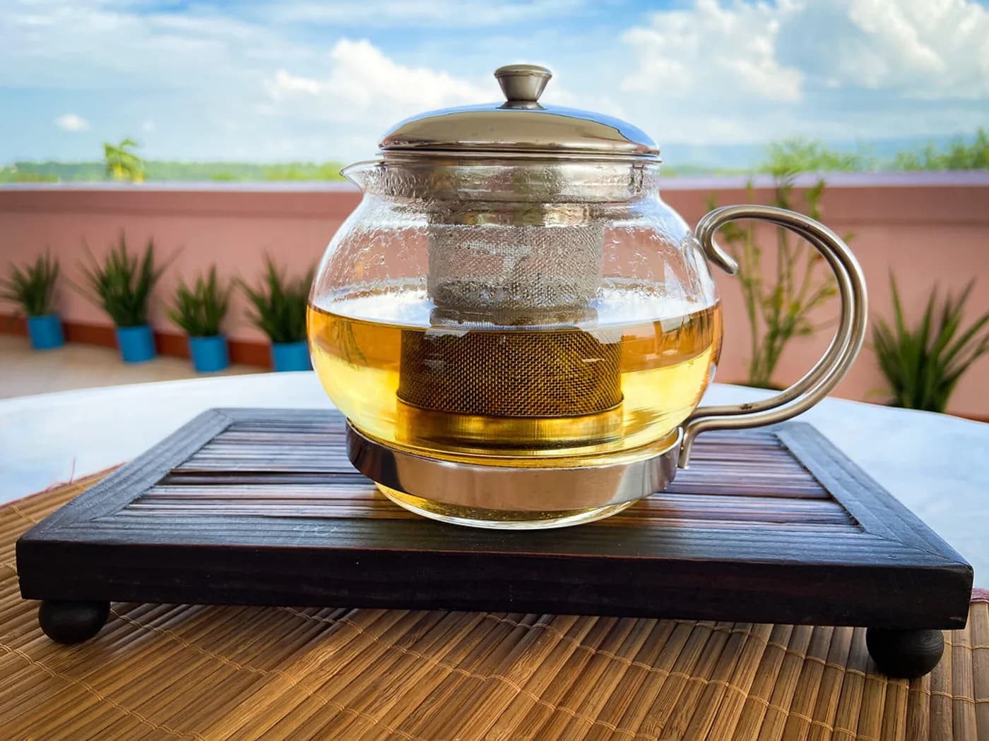 Glass Teapot with Infuser, 600 ml